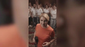 Политический дисс: Молдавская оппозиционерка зачитала рэп с критикой Санду