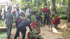 Романа Старовойта похоронили в Петербурге