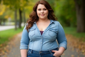 Посадка, ткань, фасон: Женщинам plus-size дали советы по выбору джинсов