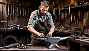 «Магия настоящая»: Кузнец раскрыл особенности своей «сказочной» профессии