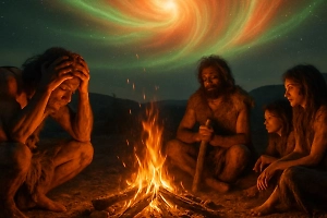 Как магнитные бури 41 000 лет назад чуть не уничтожили зарождающуюся цивилизацию людей