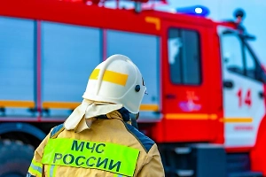 В промзоне Ельца локализовали возгорание, начавшееся после падения БПЛА