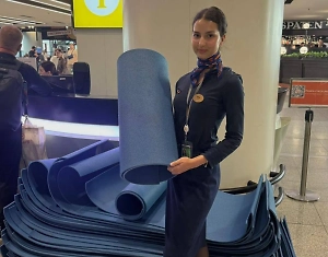 В Шереметьево пассажирам выдают матрасы для отдыха на случай задержек рейсов