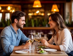 Сразу к сладкому: Россияне рассказали, какое меню предпочитают на первых свиданиях