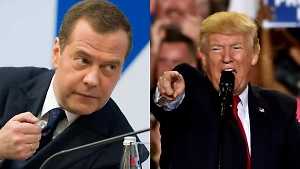 «Это провокация»: Политолог назвал истинного виновника перепалки Трампа и Медведева