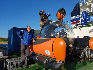 В Петербурге под открытым небом покажут документальный фильм о подводных исследованиях