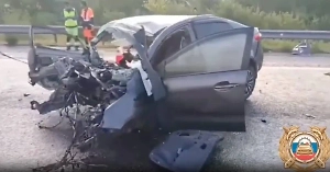 Двое взрослых погибли и двое детей пострадали в массовом ДТП под Ростовом