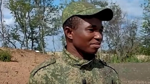 Студент из Африки подписал контракт с ВС РФ и отправился в зону СВО