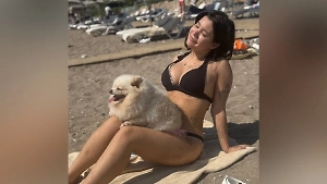 18-летняя дочь Даны Борисовой снялась в бикини после пластической операции