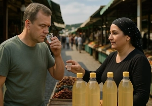 Продавцы убийственной чачи с метанолом смешивали её прямо на рынке в Адлере