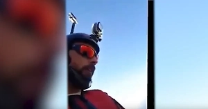 Итальянский турист погиб, сняв на видео свой прыжок с вершины Альп в Швейцарии