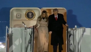 Трамп прибыл в Лондон с государственным визитом
