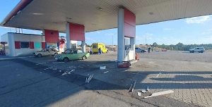 ВСУ атаковали заправку в городе-спутнике ЗАЭС