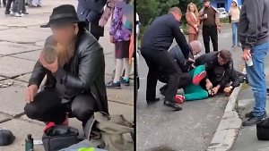 «‎Приняли за эксгибициониста»: Жонглёр с живым ёжиком попал в автозак из-за шоу у школы