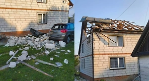 В Польше при попытке уничтожения дрона повреждён жилой дом