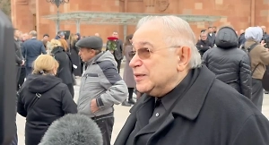 «Были встречи здесь, в храме»: Петросян назвал Кеосаяна человеком с нежной душой