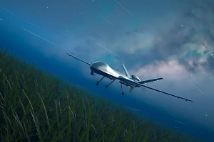 Число дронов, уничтоженных при попытке прорваться к Москве, достигло 40