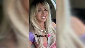 Диброва обратилась в блондинку и открыла сезон в клубе рублёвских жён