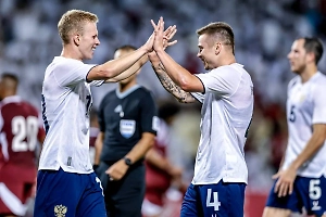 Сборная России по футболу разгромила Катар