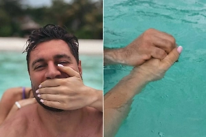 Дава показал отдых с Краймбрери на Мальдивах и подогрел слухи о её беременности