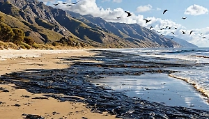 Правительственная комиссия займётся разливом мазута в Чёрном море