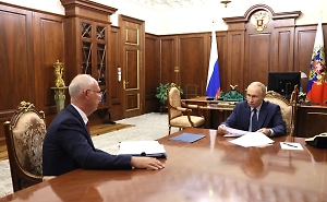 Путин провёл встречу с главой Российского фонда прямых инвестиций