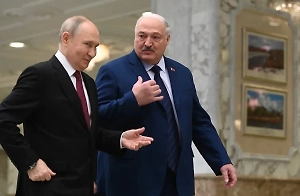 Путин тепло поздравил Лукашенко с переизбранием на пост президента Белоруссии