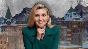 Как жена Зеленского отдыхала в швейцарском отеле, принадлежащем российскому банкиру