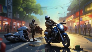 Мотоциклист на полной скорости сбил переходивших дорогу россиян в Паттайе
