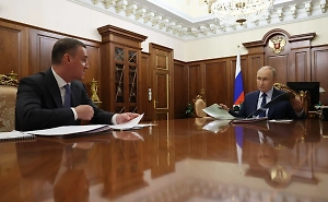 Путин принял в Кремле вице-премьера Патрушева с докладом по экологии