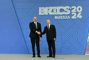 Песков выразил оптимистичный настрой России перед встречей Путина и Алиева