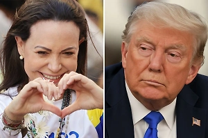 Трамп заявил, что Нобелевская лауреатка Мария Мачадо посвятила ему свою премию