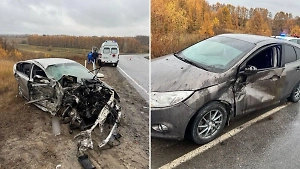 Четверо детей пострадали в страшном ДТП в Чувашии, среди них годовалый малыш