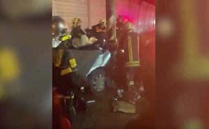 Разорвало на части: Появилось видео с места ДТП с регбистами Морозовым и Чазовым