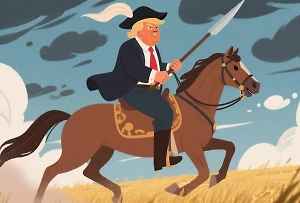 «Радио Судного дня» передало сообщение «Дон Кихот» после заявления Трампа о мире