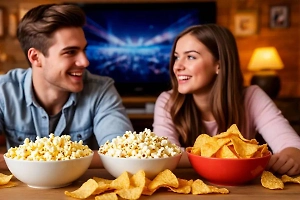 Деньги на ветер? Россияне рассказали, сколько тратят на чипсы и попкорн для просмотра кино