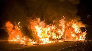 Мощные взрывы разнесли цех по заправке сжиженного газа на юге Ирана