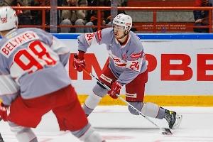 «Спартак» вырвал победу у «Шанхай Дрэгонс», отыграв три шайбы 