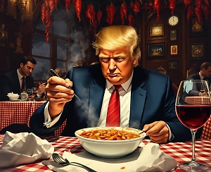 Повар раскрыл, почему любитель стейков Трамп не оценил бы гуляш, лангош и «Добош» в Будапеште