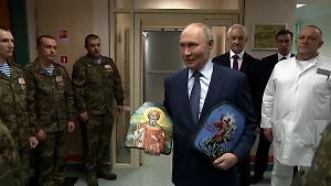 «Посейдон», «Буревестник», котёл для ВСУ и иконы наших бойцов: Главные заявления Путина