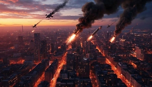 Три сотни дронов и ракет накрыли Украину минувшей ночью