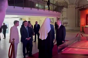 Путин посетил в Манеже выставку «Православная Русь – к Дню народного единства»