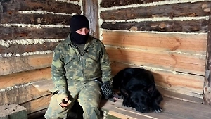 Хвостатый детектор дронов: Life.ru узнал про боевого пса Мрака Антоновича, который спасает бойцов СВО