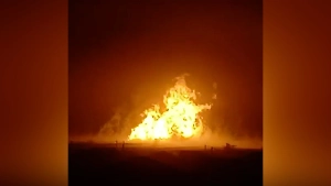 ФСБ сделала заявление о причинах мощного пожара на газопроводе под Омском