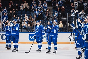 «Динамо» уступило «Спартаку» в первом матче КХЛ после увольнения Кудашова