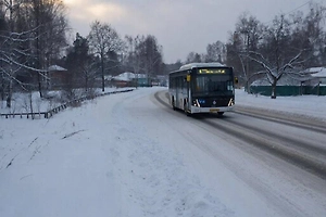 В Новокузнецке водитель автобуса спасла 5-летнего мальчика из сугроба на трассе