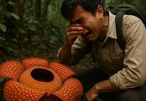 Биолог 13 лет искал цветок с запахом тухлого мяса — и заплакал, когда нашёл его