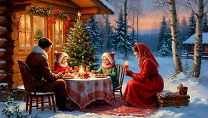 Семейное тепло важнее всего: Как безопасно украсить дачу для волшебных праздников