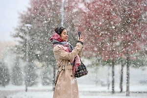 В Гидрометцентре сообщили, что снег покрывает около 95% России