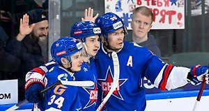 СКА без Ларионова на скамейке победил «Ак Барс» в Санкт-Петербурге